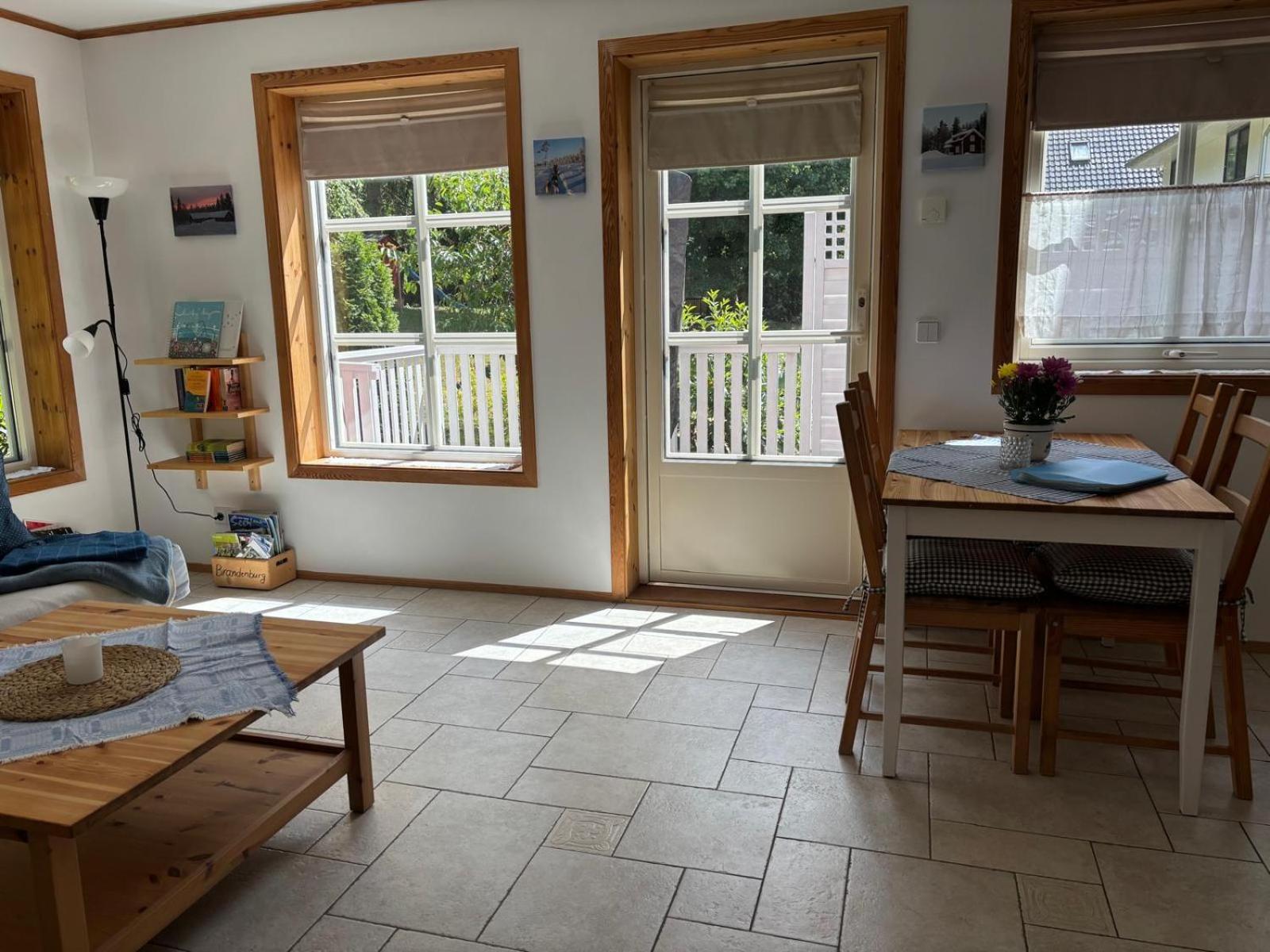 Toms Stuga Ferienwohnung Schöneiche Dış mekan fotoğraf